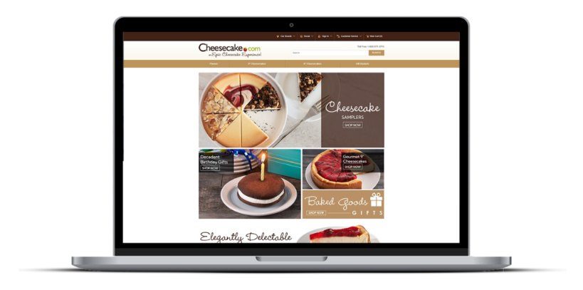 CheeseCake.com website