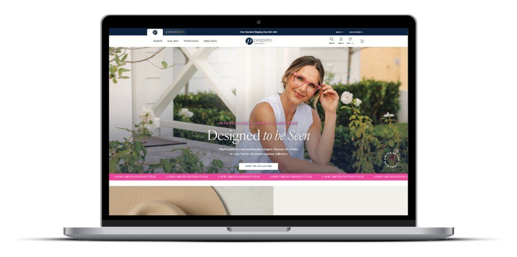 Peepers.com website