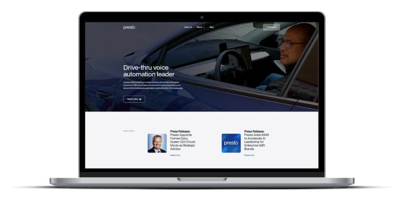 Presto.com website